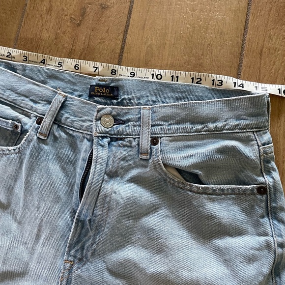Polo Ralph Lauren Straight Leg Distress Light Wash Jeans Women’s 28 - Picture 6 of 11